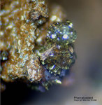 Griechenland Mineralien Lavrion Hilarion Pharmakosiderit