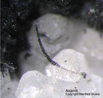 Lavrion Mineralien Plaka Akanthit