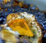 Griechenland Lavrion Mineralien Plaka Wulfenit