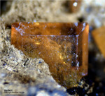 Griechenland Lavrion Mineralien Plaka Wulfenit